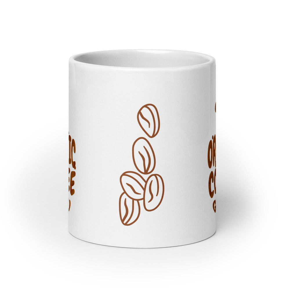 Organic Coffee Guru 20 oz Mug - White Color - https://ascensionemporium.net
